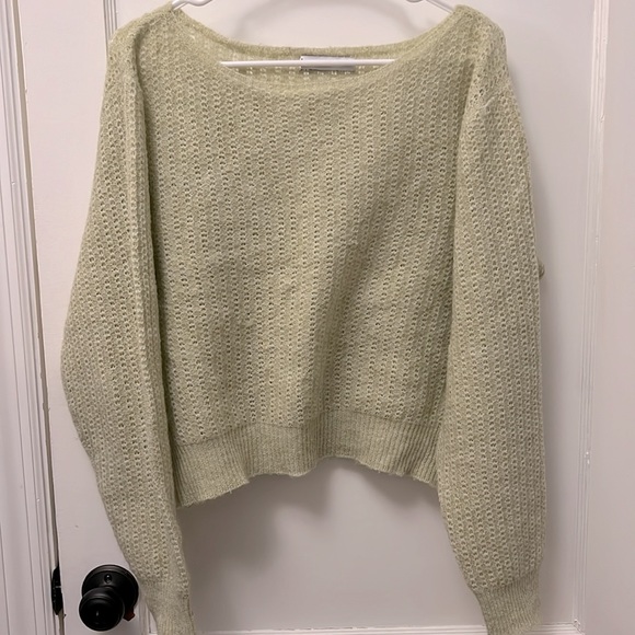 Mango Open Stitch Boat Neck Sweater - Picture 4 of 5